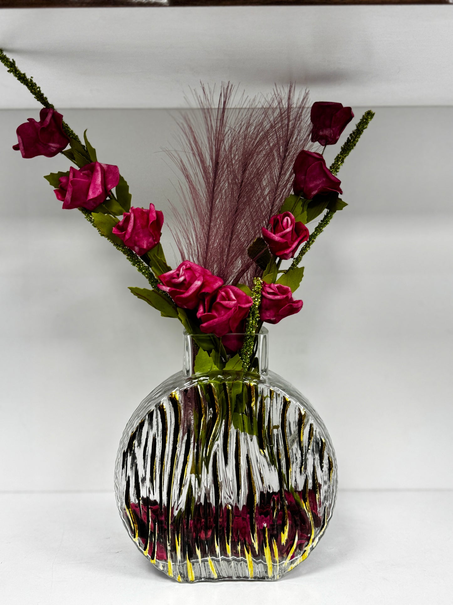 Décoration en verre moderne